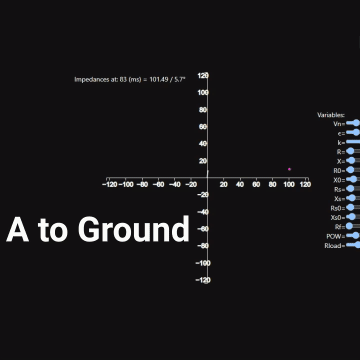 Single A-to-Ground Fault Simulation